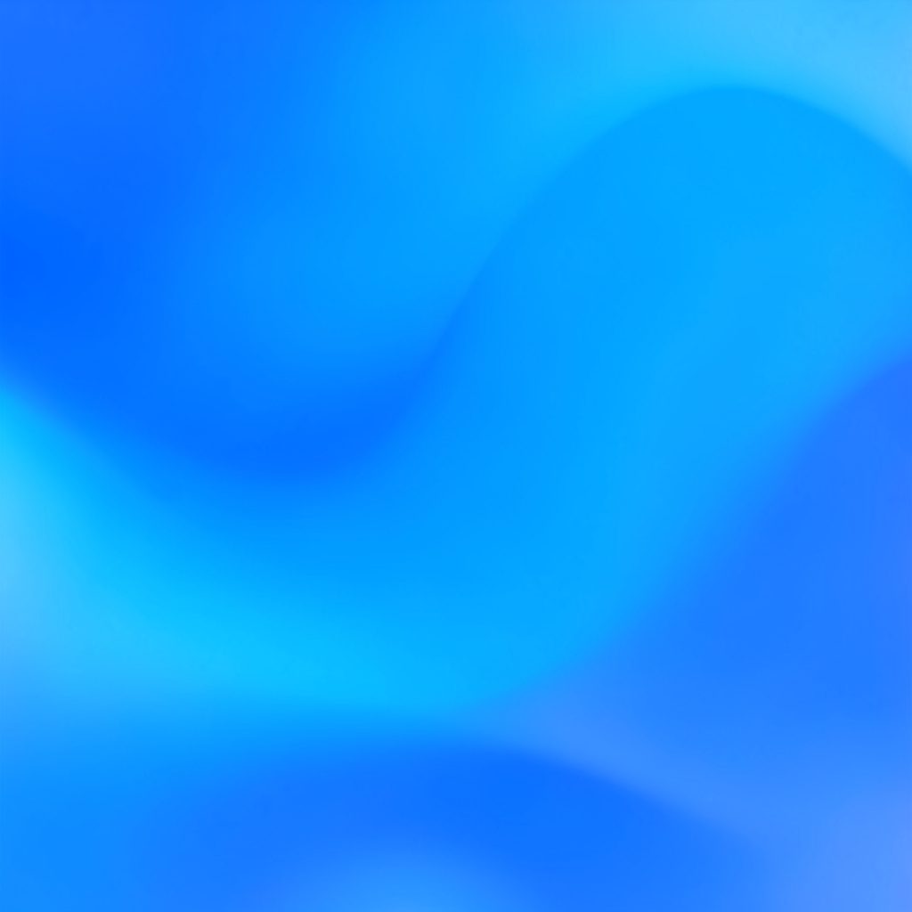 Abstract gradient composition in deep blue and soft mint tones, smooth and calming, with no figures or objects